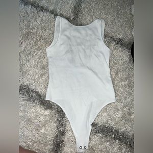 Aerie open back bodysuit white